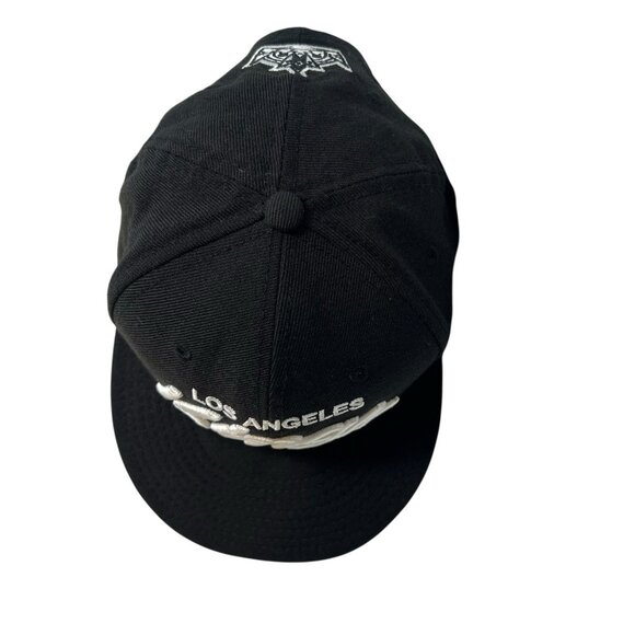 Los Angeles Kings Wool Snapback Hat Cap Script Spell Out Logo New Era 9Fifty - Picture 6 of 9